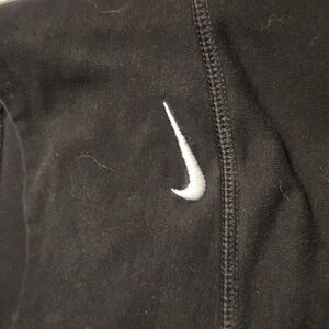 Nike leggings med black with white logo